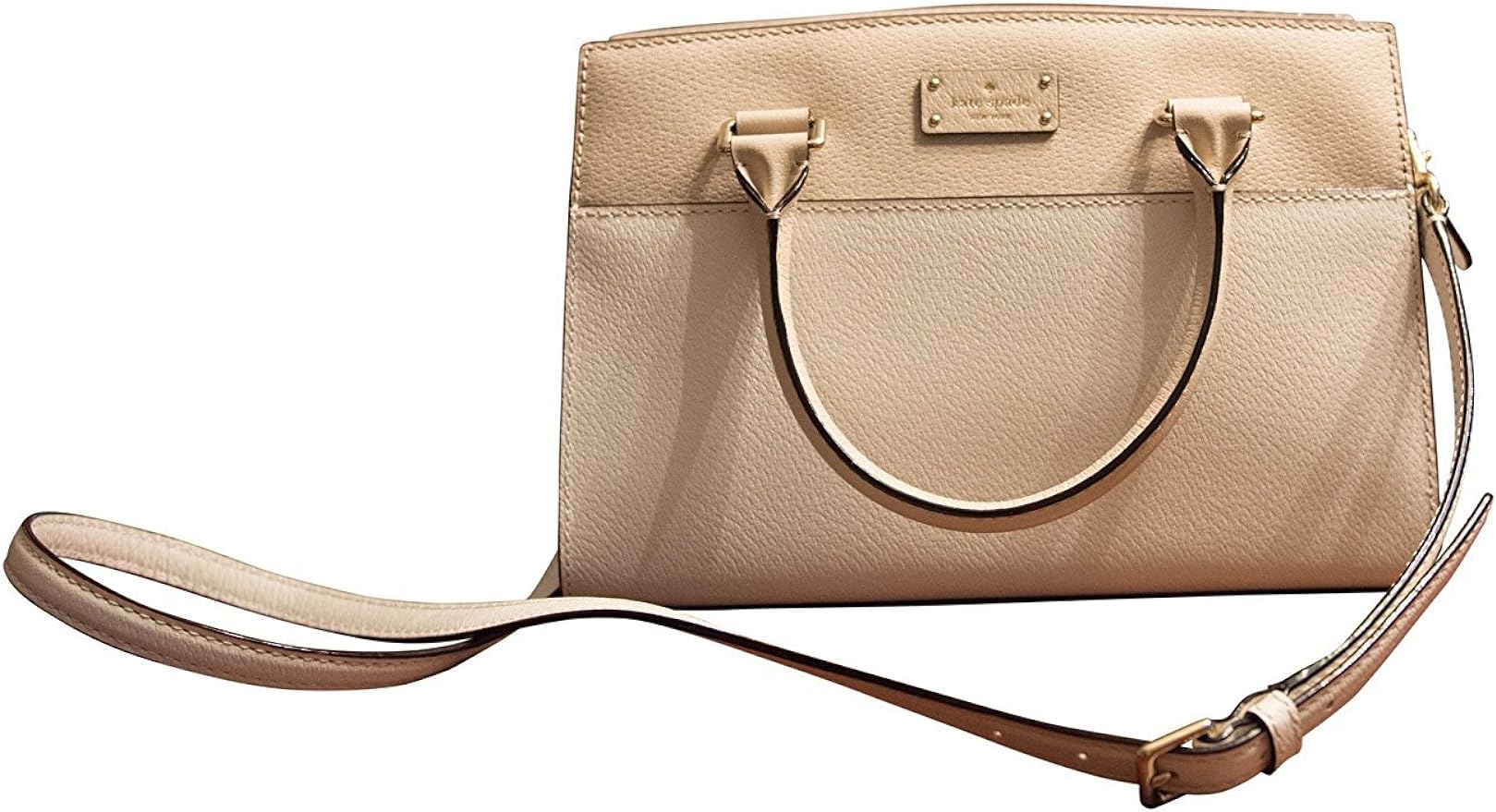 Kate Spade New York Small Caley Grove Street Shoulder Bag Handbag, Cement, Pumice