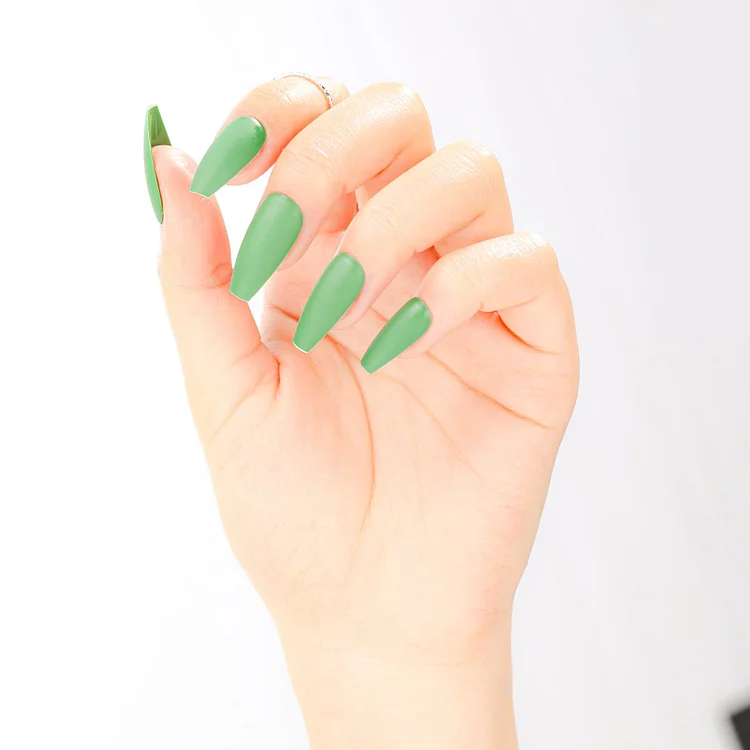 24PCS 14 Sizes Matte Olive Green
