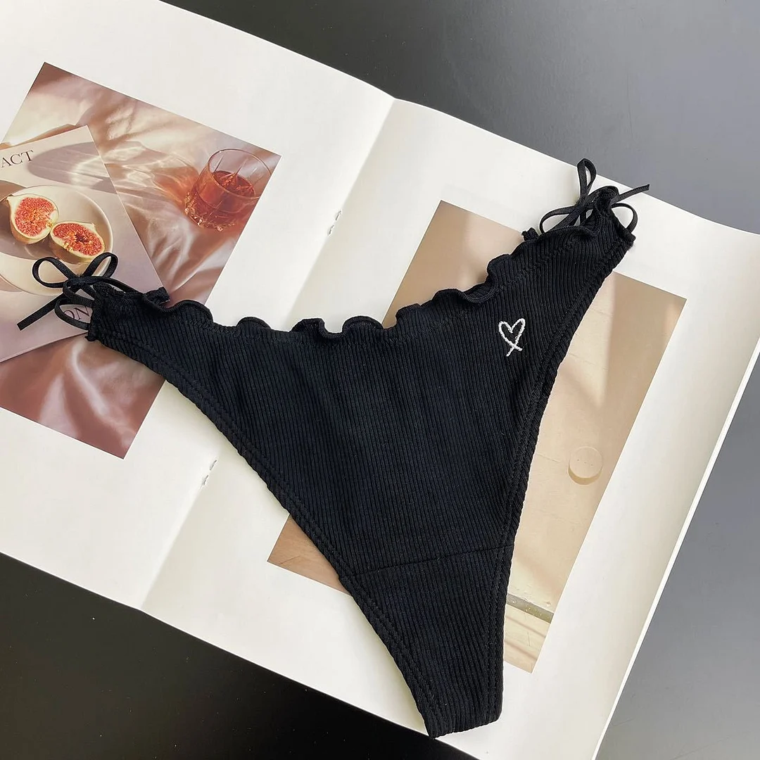 Athvotar Athvotar T-Shirted With Lotus Leaf-Side Cotton Trousers T-Shirts With Bows Breathable T-T-Shirts Sweet Tongs