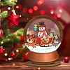 Diamond Painting Wooden Christmas Table TopOrnament Kits Xmas Home Decor