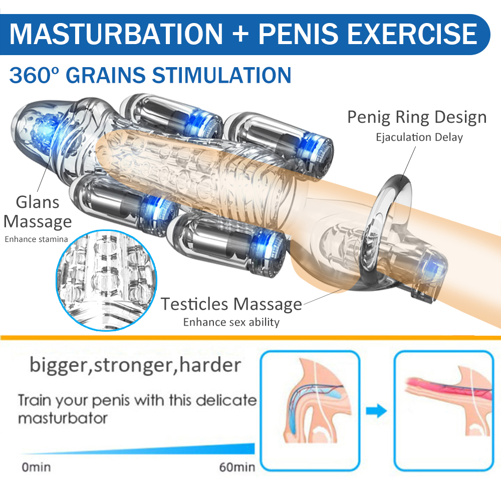 Promax Glans Bullet Vibrator Penis Trainer