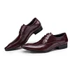 Mens Lace Up Derby Dress Shoes 
