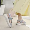 Gioiacombo&trade; Sandali da spiaggia sportivi in ​​velcro moda estiva da donna