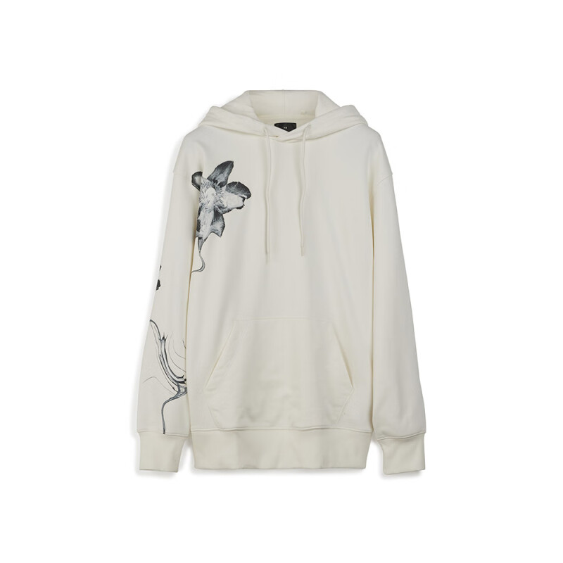 Y 3 Floral print Jersey Hoodie