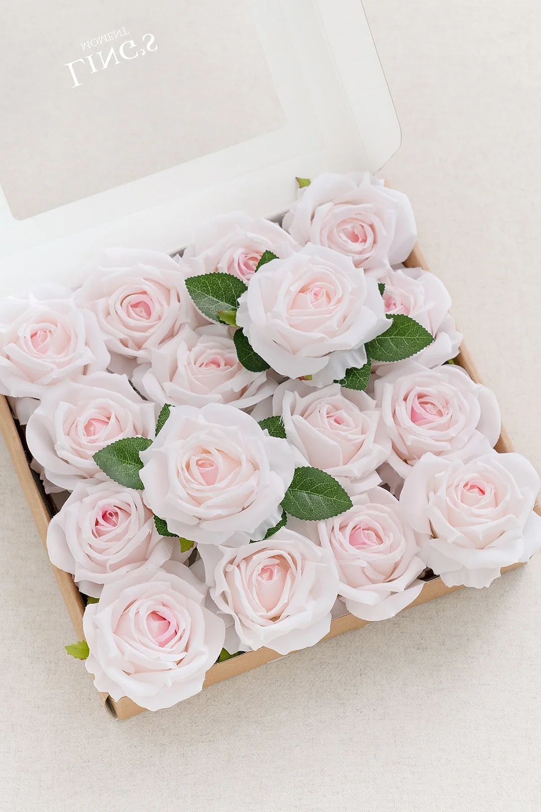 3.5" Silk Vendela Rose with Stem - 8 Styles