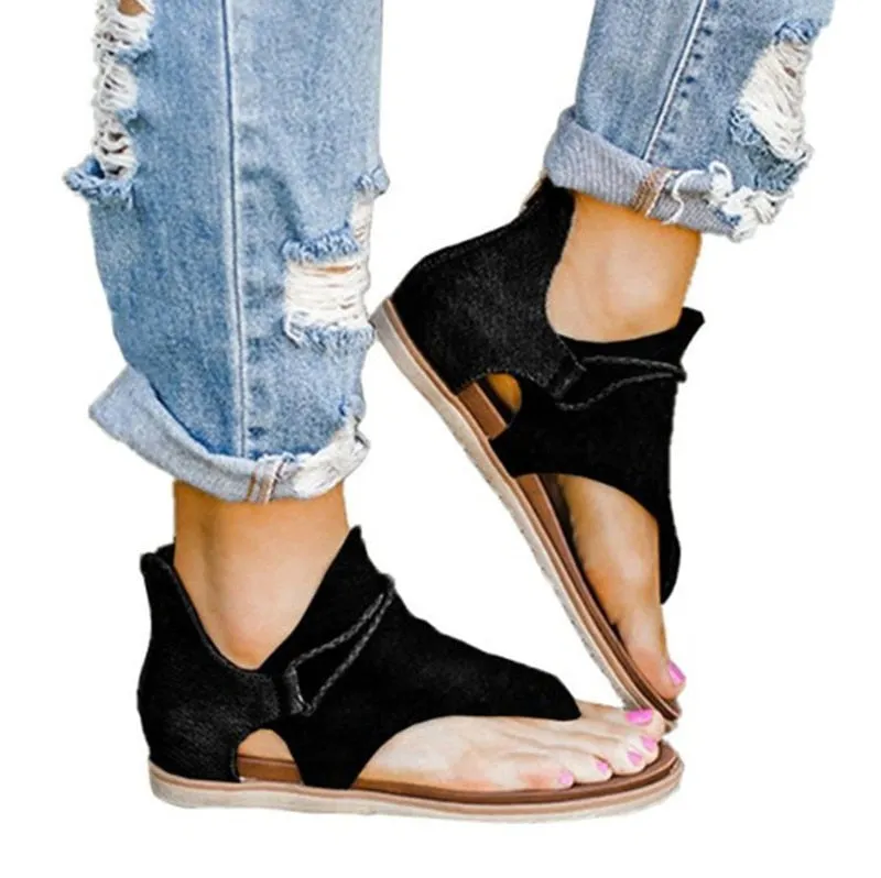 2020 Women Summer Sandals Flats Shoes Woman Bohemia Sandalias Sapato Feminino Zapatos De Mujer Casual Leopard Snake Zebra Shoe