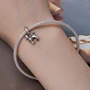 Poodle Charms Fits Pandora Charms Bracelet Necklace for Women 925 Sterling Silver
