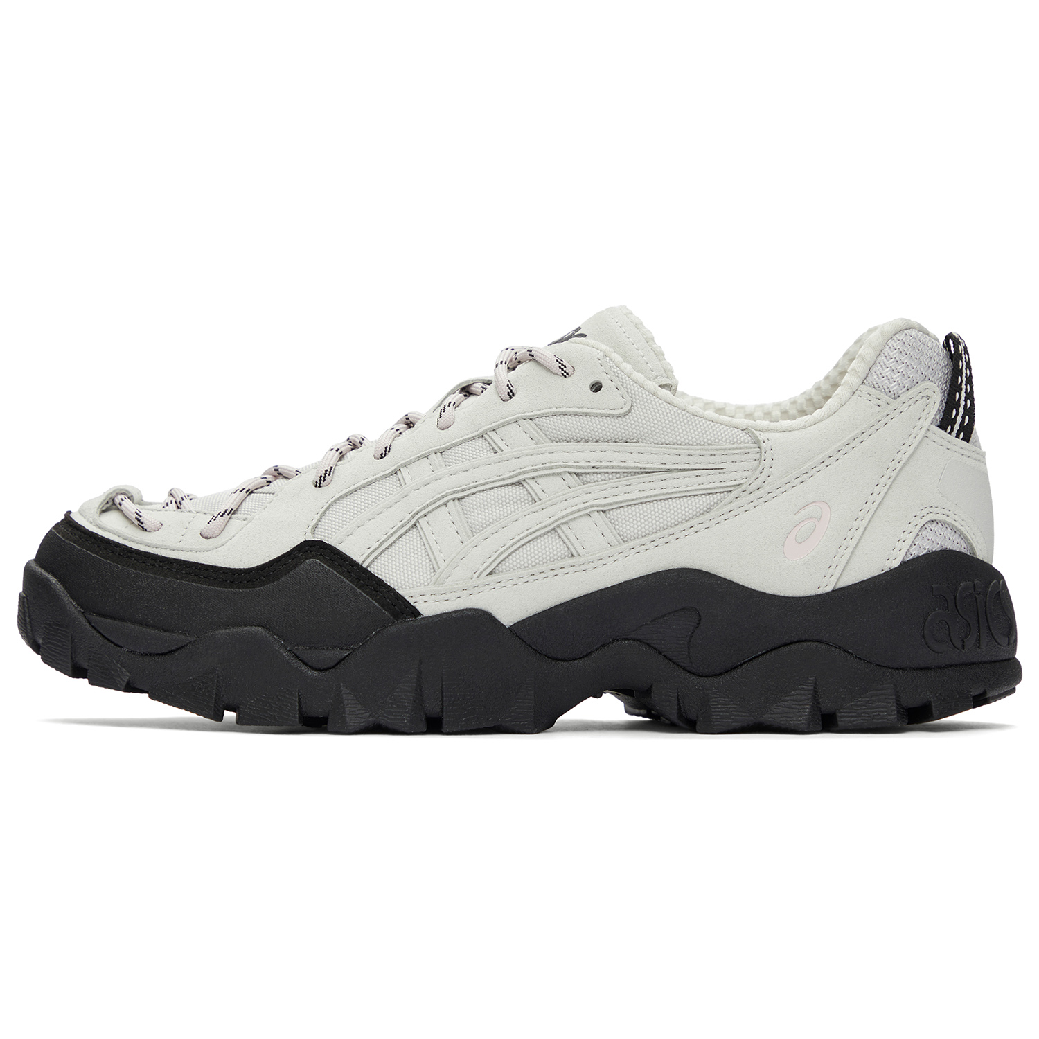 Asics GEL-PICKAX Non-slip Wear-resistant Impact-resistant Low-Top Outdoor Shoes Unisex White