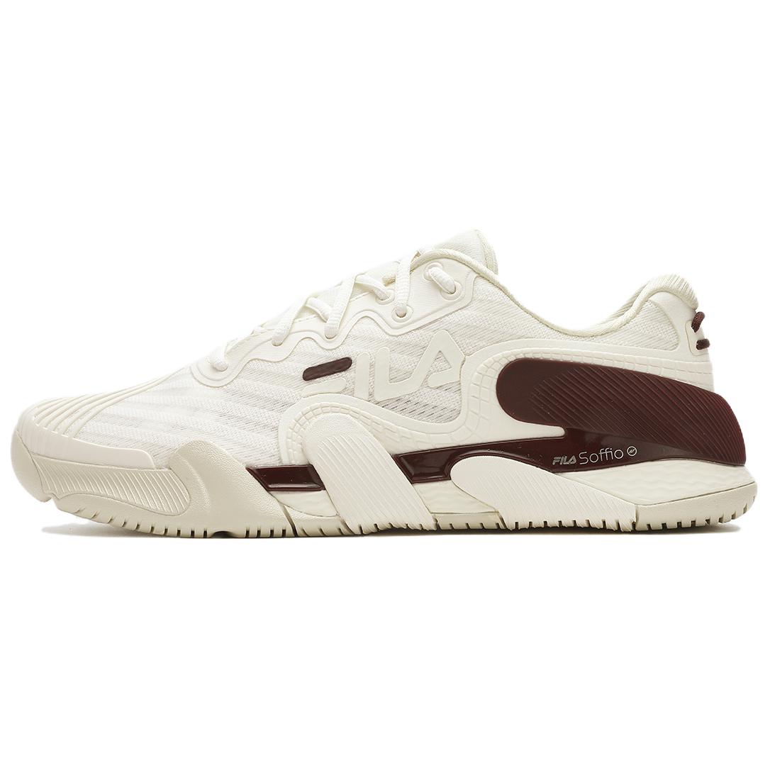 FILA Potenza Anti-Slip Wear-Resistant Low-Top Tennis Shoes Women's Brown White