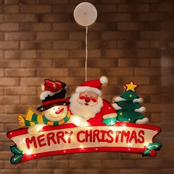 🎅Christmas Sale🎄Christmas Window Hanging Lights🌟Buy 2 Get 1 Free 