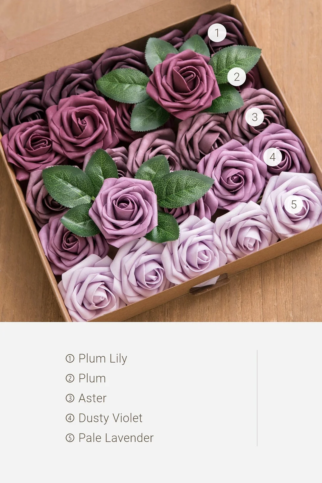 3" Foam Rose with Stem - 56 Colors