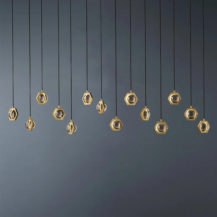 &Eacute;clatant vintage Sophistication Linear Chandelier 72" Vjlight