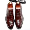Mens Stylish Oxfords Dress Wedding Shoes