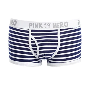 Men's Fashion Striped Cotton Boxer Briefs