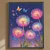 Diamond Painting -DIY Round Drill Colorful Dandelion