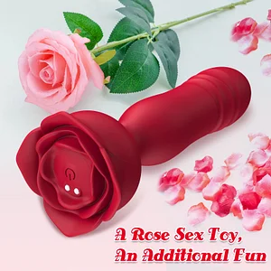 Telescopic Rose Anal Vibrator