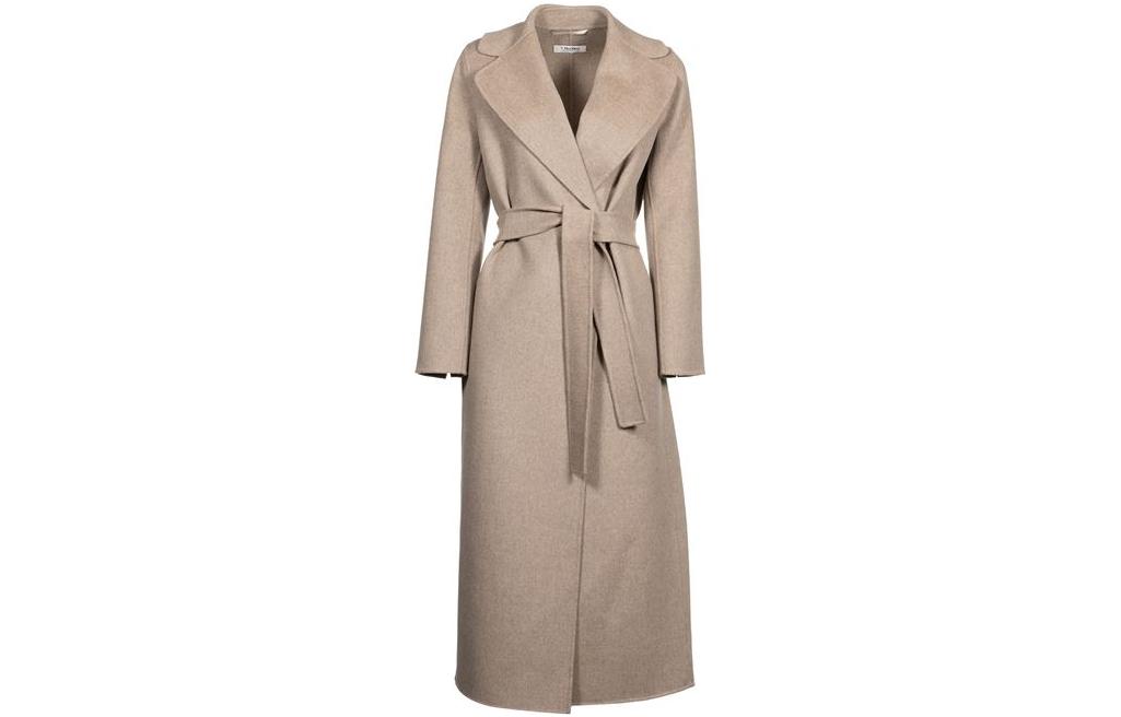 'S MAX MARA Poldo Straight Hem Belted Coat