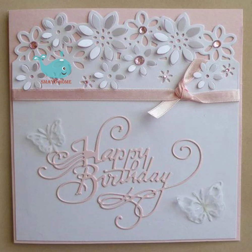 lace flower Metal Cutting Dies Scrapbooking Stencil for Album Paper DIY Gift Card Decoration Embossing Dies New 2022