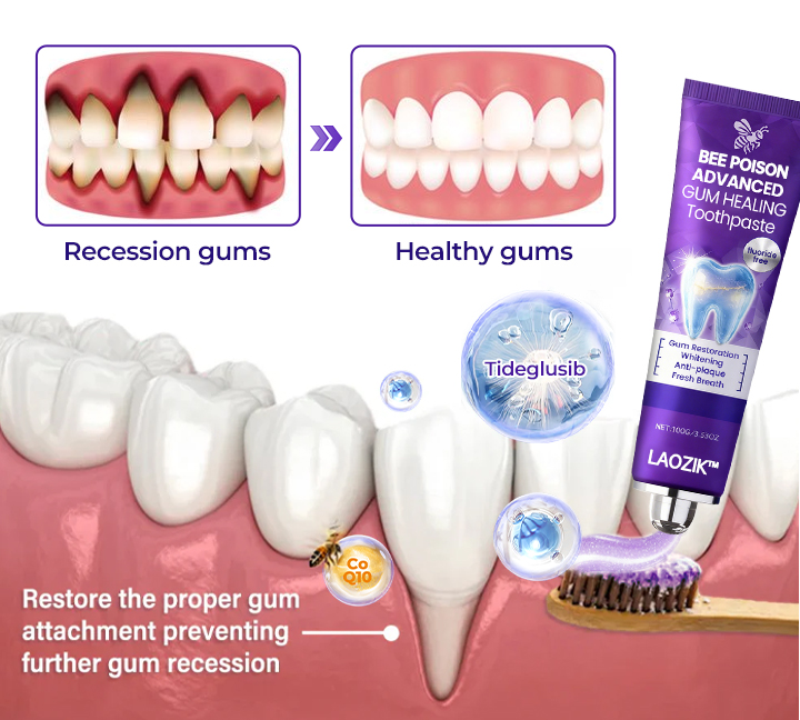 LAOZIK™ Bee Poison Advanced Gum Healing Toothpaste 32 d03175f54ff3821984a6712e82b71280