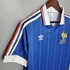 1982 Retro France Home Football Shirt 1:1 Thai Quality