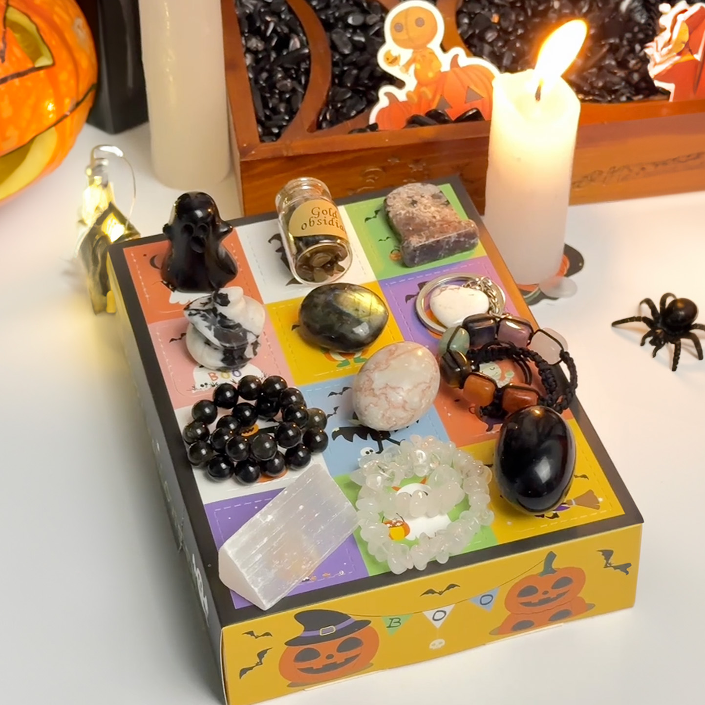 【DIY】Special Halloween Crystal Gift Box