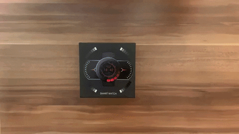 Titan Smartwatch in action