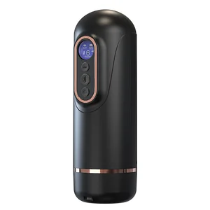 Lcd Display 7 Thrusting 9 Vibrating & 5 Sucking Heating Male Masturbator