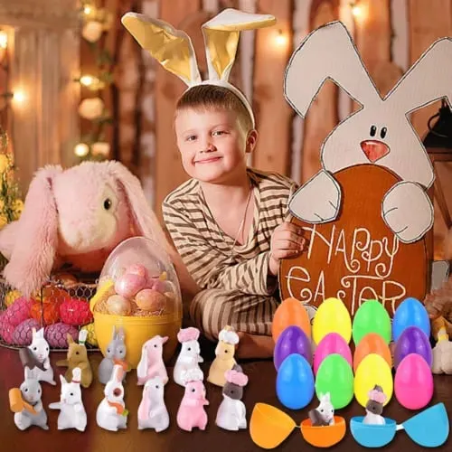 Easter Egg Twisting Toy Squishy Eggs with Surprise for Kids Party Favor 12PCS - Picture 4 of 7 Easter Egg Twisting Toy Squishy Eggs with Surprise for Kids Party Favor 12PCS - Picture 4 of 7