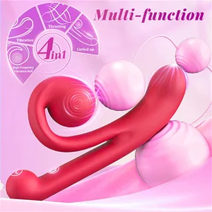 Snail Dual Vibrator Intense Clitoral And G-spot Stimulation Massager