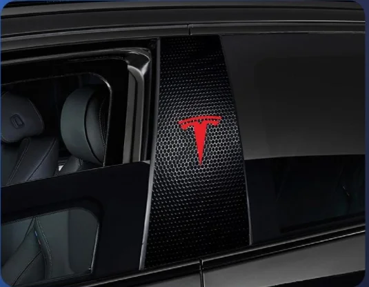 Car Center Column Sticker Personality Creative Decoration Anti-scratch Wear-resistant BC Column Modified Protective Film