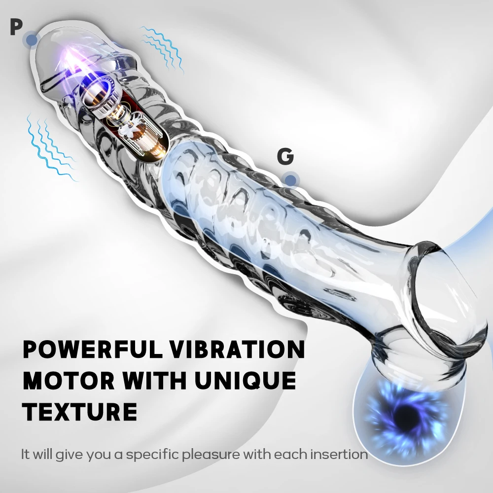 Penis Sleeve Extensions Condom Male Penis Sleeve Vibrators