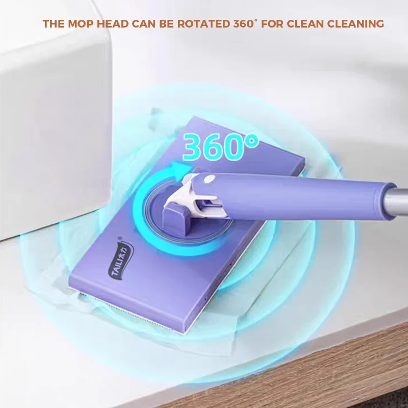 SAKER&reg; Automatic Cloth Changing Mini Mop