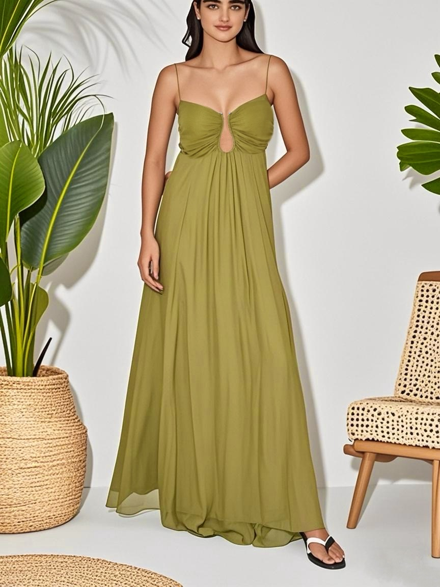 Robe Élégante à Bretelles