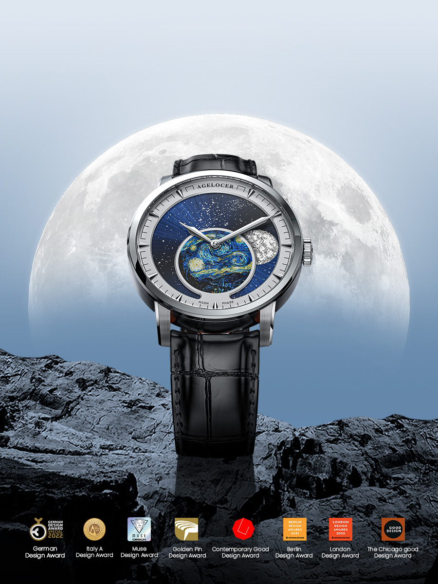 Full transparent sapphire flying tourbillon（Mobile 1）