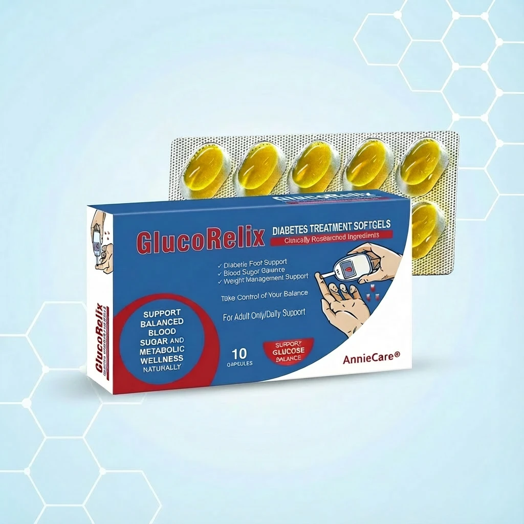 AnnieCare® GlucoRelix Diabetes Treatment Softgels