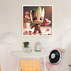 Tree Man Groot - 11CT Stamped Cross Stitch - 40*40cm
