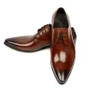 Classic Men's Formal Derby Leather Dress Shoes