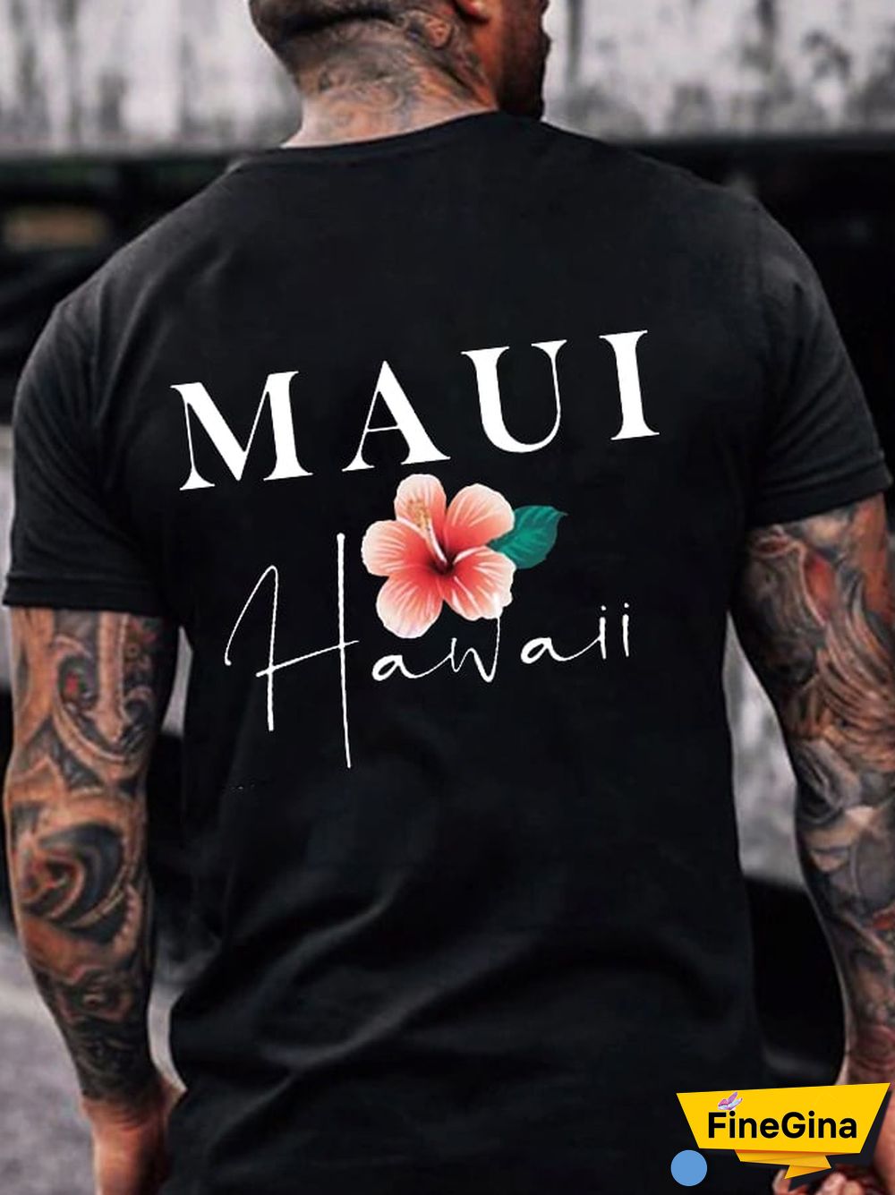 Men's Lahaina Strong Support Hawaii Maui Tee