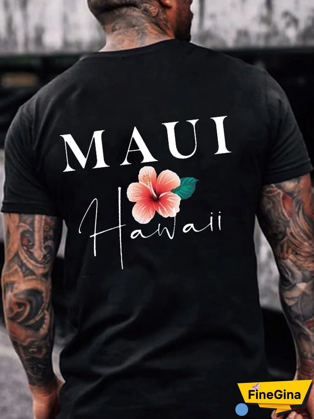 Men's Lahaina Strong Support Hawaii Maui Tee