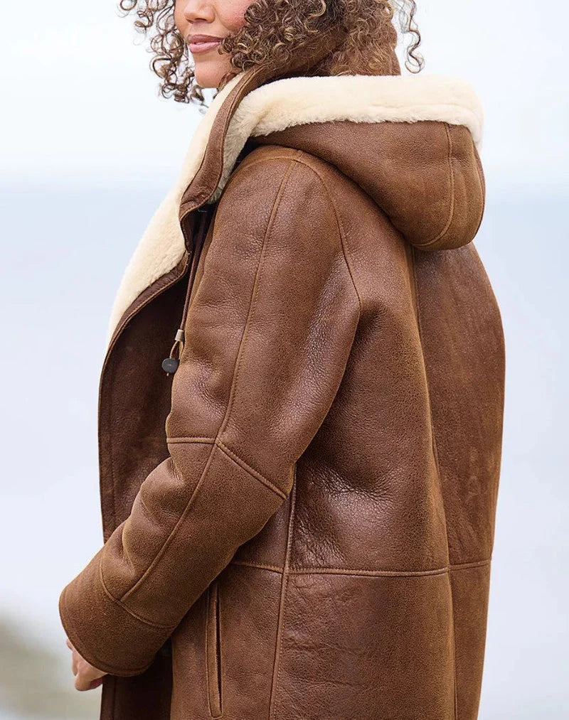 Women’s Timeless Hooded Winter Coat with Plush Lining