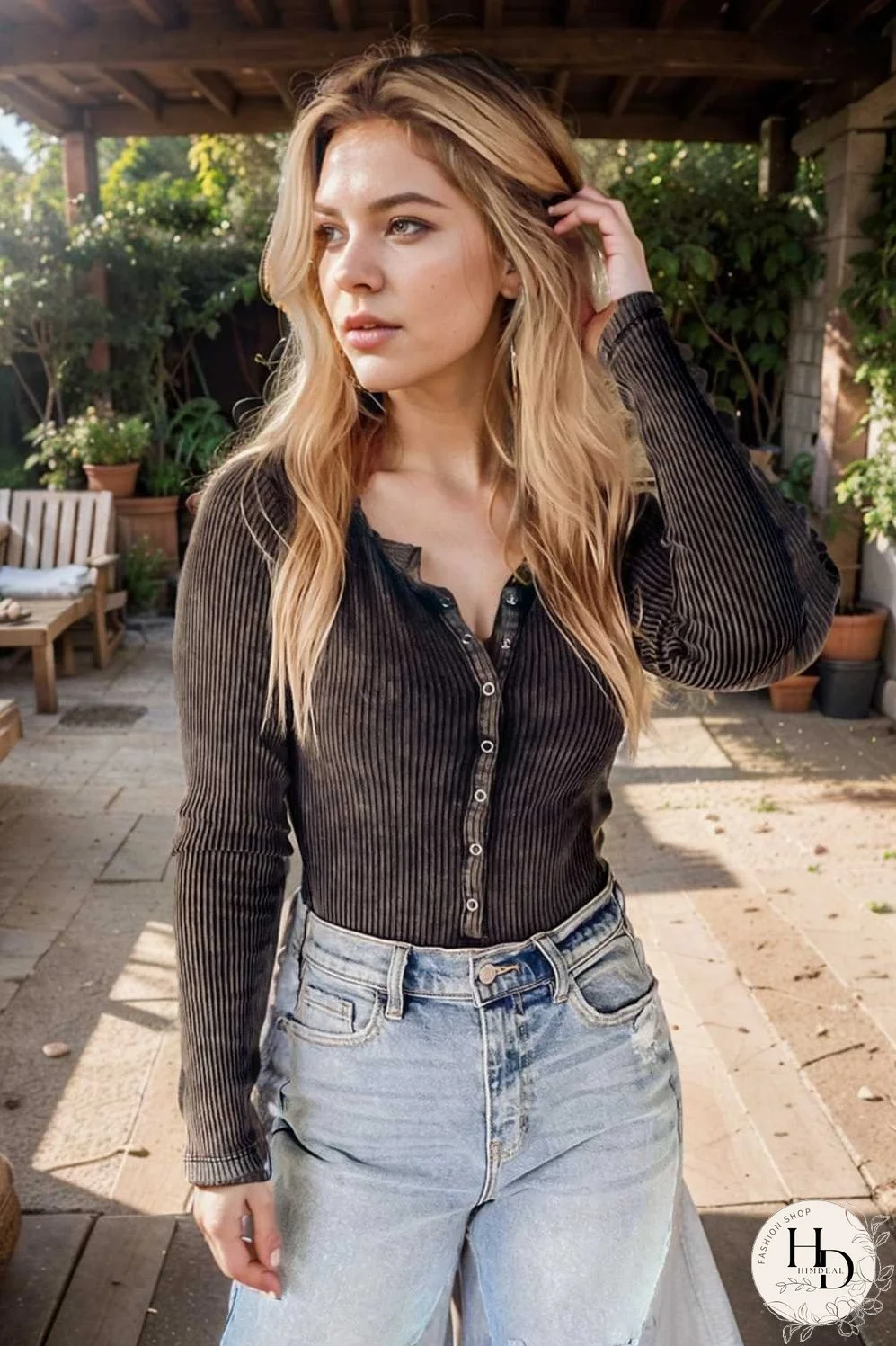 casual zip cardigan long sleeve knit hoodie shirt drop shoulder v neck closed jewel