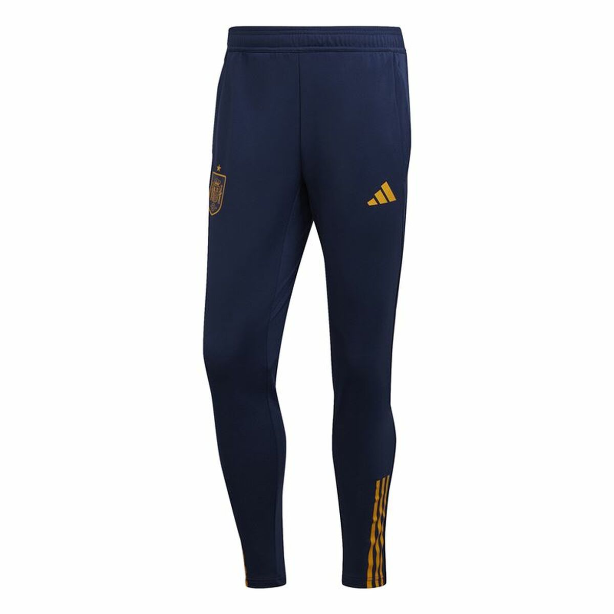 Football Training Trousers for Adults Adidas Espa&ntilde;a Tiro 23 Dark blue Men