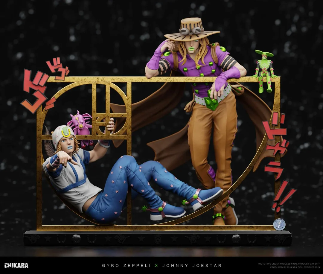 STEEL BALL RUN GYRO ZEPPELI フィギュア AmiAmi [Character & Hobby Shop] | Super Action Statue JoJo's