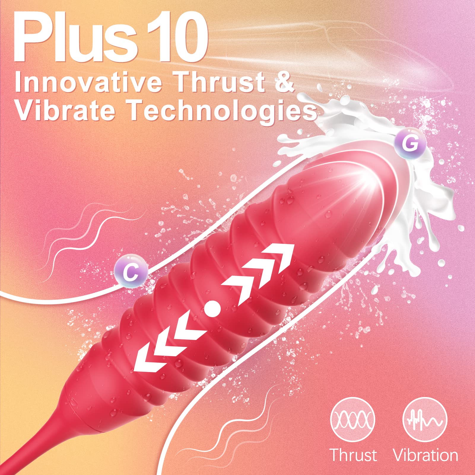 Rosie Tongue-licking Rose Toy With Pulsating Bullet Vibrator