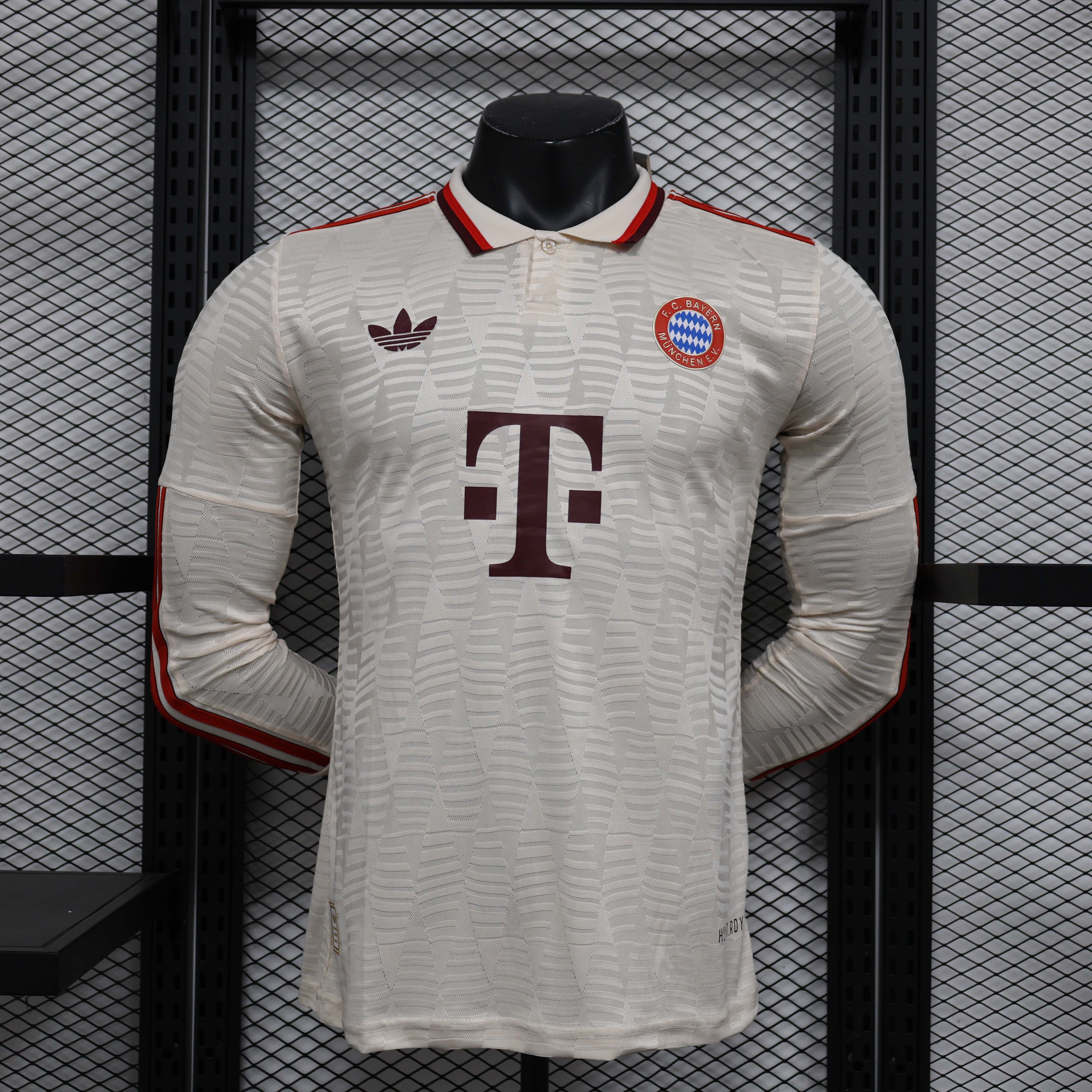 2024/2025 Player Version Long Sleeve Bayern Munich Third Away Football Shirt 1:1 Thai Quality:football jersey mysite: unitedjerseyfootball 邓江浪:football