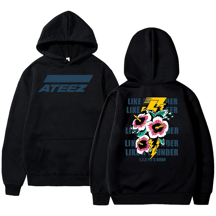 ATEEZ World Tour Like a Thunder Hoodie