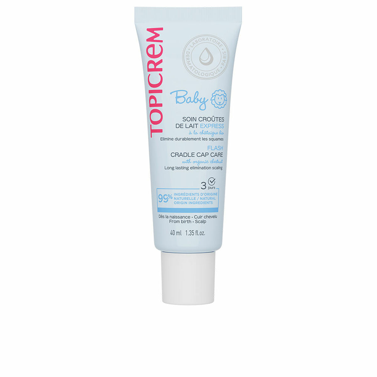 Children's Shampoo Topicrem DS+ BABY Costra L&aacute;ctea 30 ml