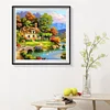 Diamond Painting-5D Full Round Drill Relaxing Village