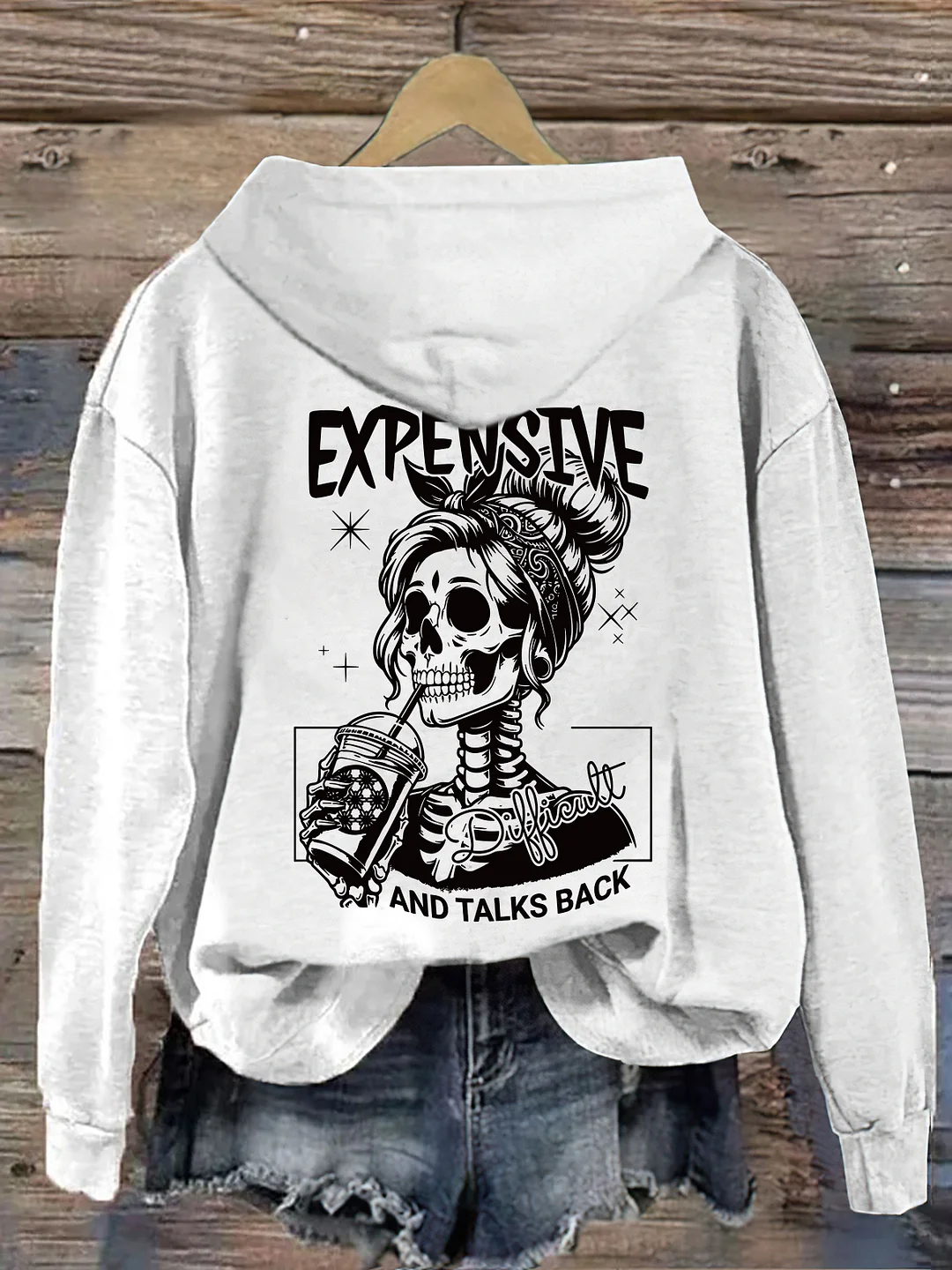 Expensive Difficult And Talks Back Hoodie