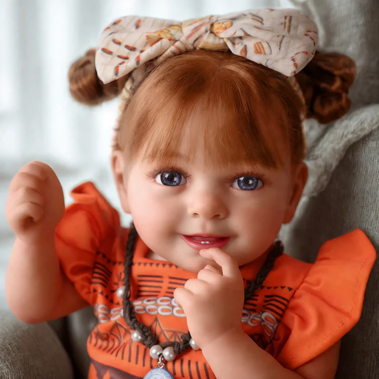 Babeside lächelndes Reborn-Baby Doreen 20'' Kleinkind-Mädchen, schöne Erinnerungen schaffen